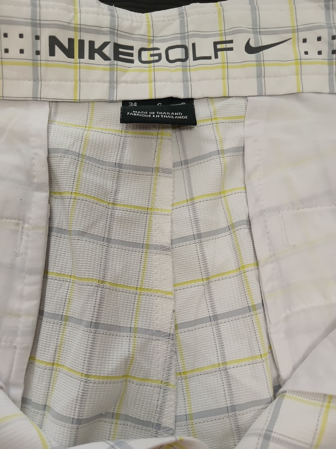 나이키 골프 체크 반바지 상품이미지2