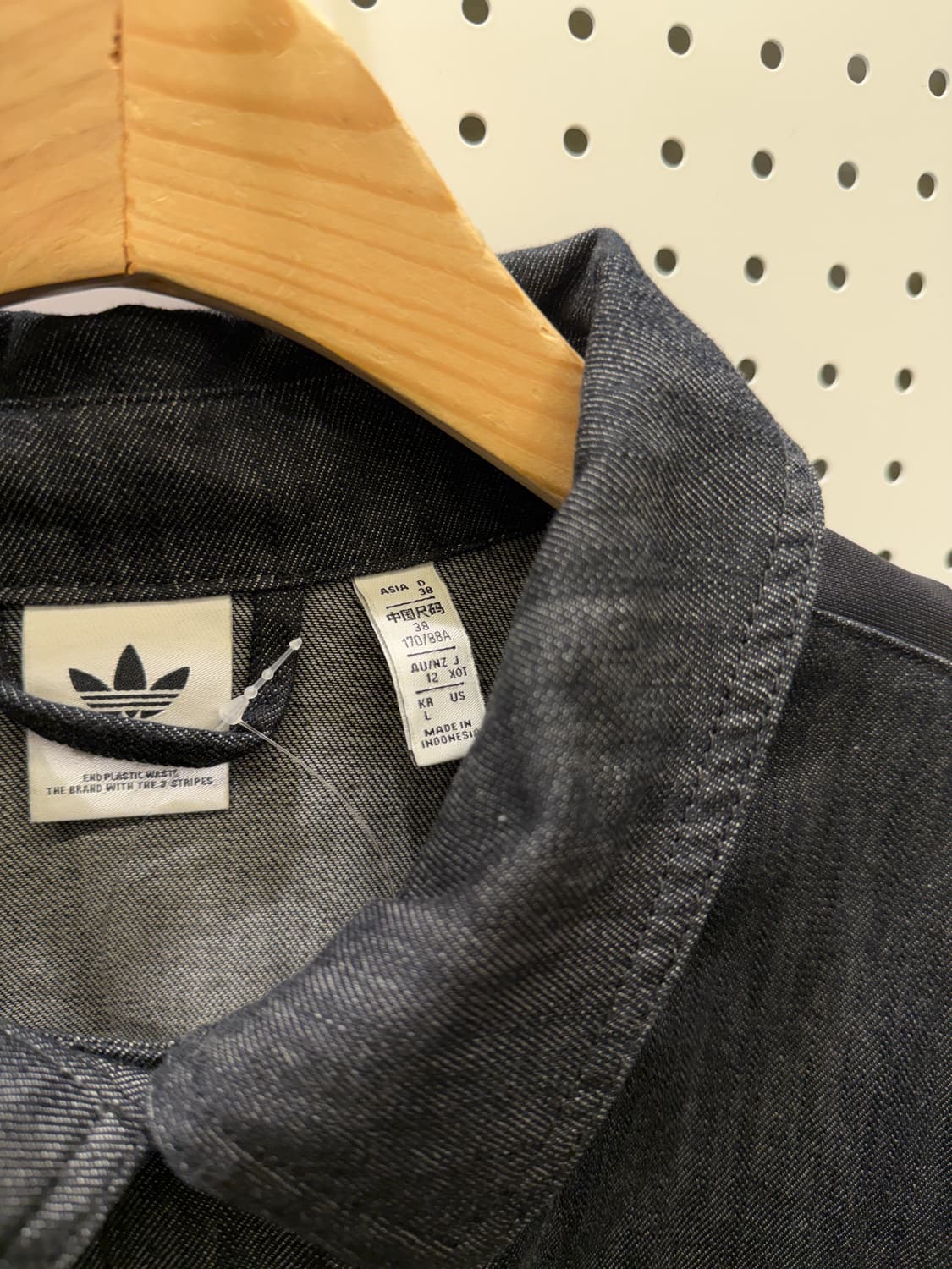 아디다스 오리지널 컨버터블 데님 자켓 U140 상품이미지4