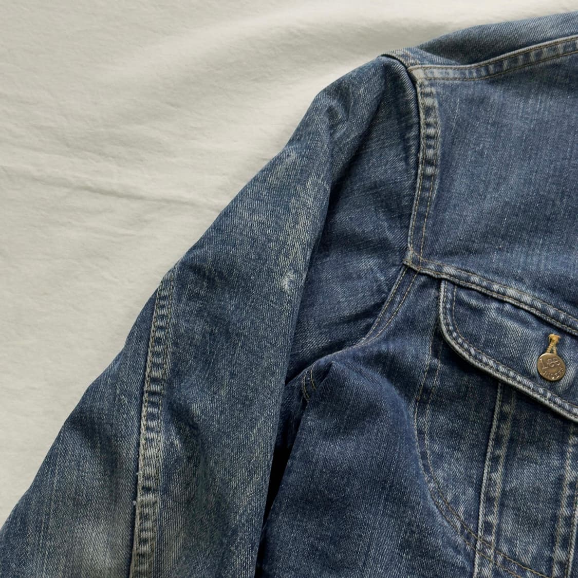 70s Lee 리 스톰라이더 데님 자켓 상품이미지4