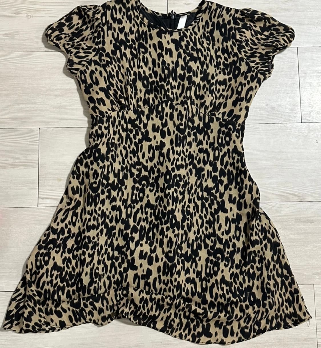 Le tailor 레오파드 미니 원피스 상품이미지1