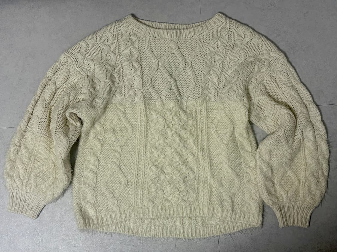 여성용 빈티지 니트 상품이미지1