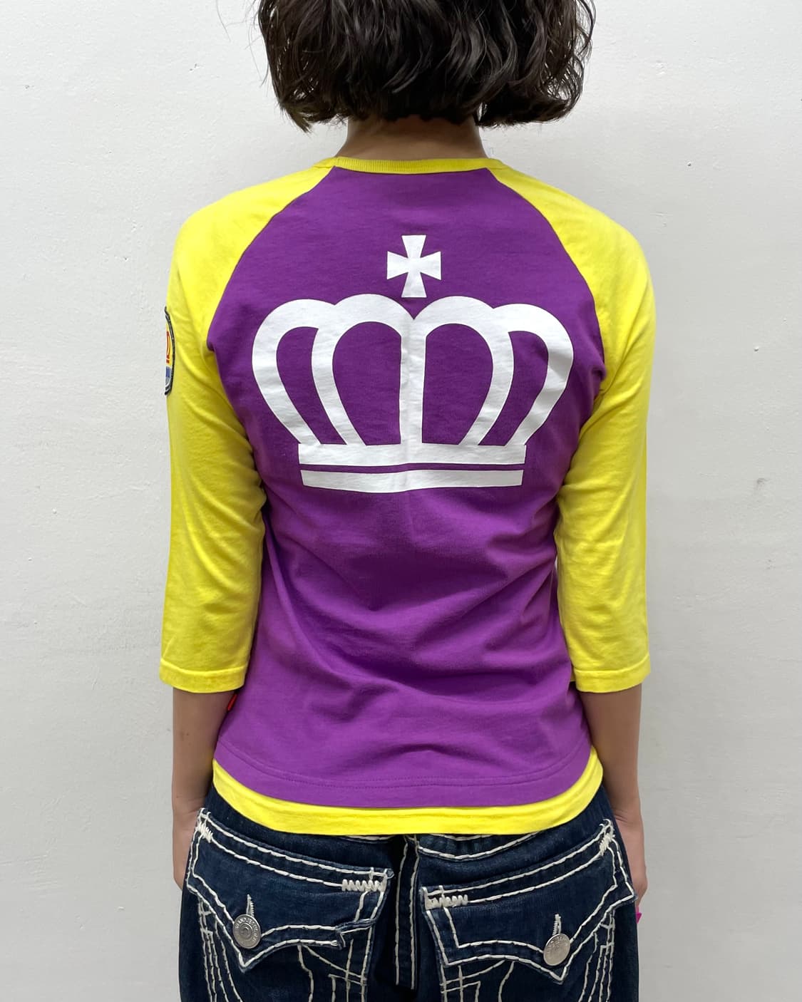 Baby Doll Retro Wappen Half Sleeve  상품이미지5
