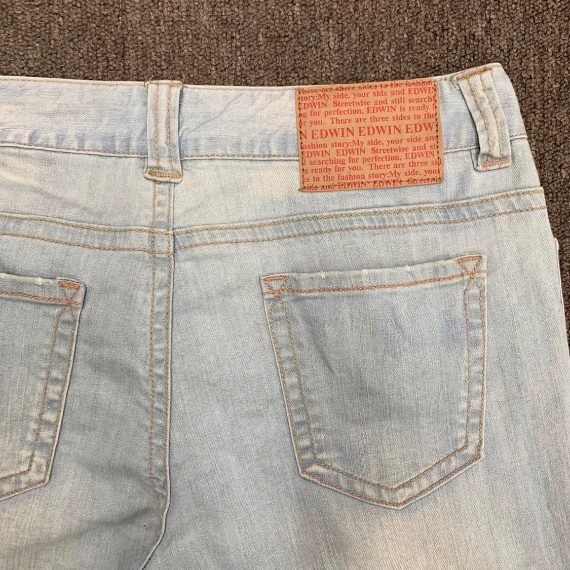 [29] 에드윈 플레어 부츠컷 데님팬츠 상품이미지1