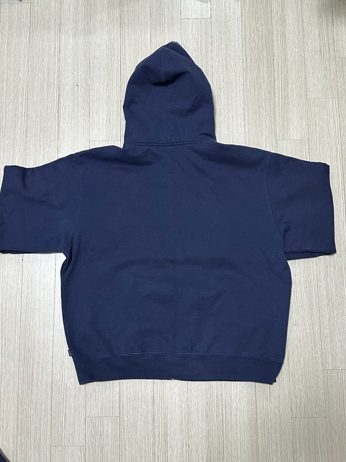 슈프림 S로고 후드집업 네이비 XL 상품이미지5