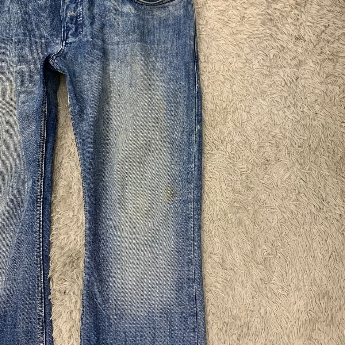 DIESEL ZATHAN 디젤 워시드 플레어 부츠컷 데님팬츠 34 상품이미지10