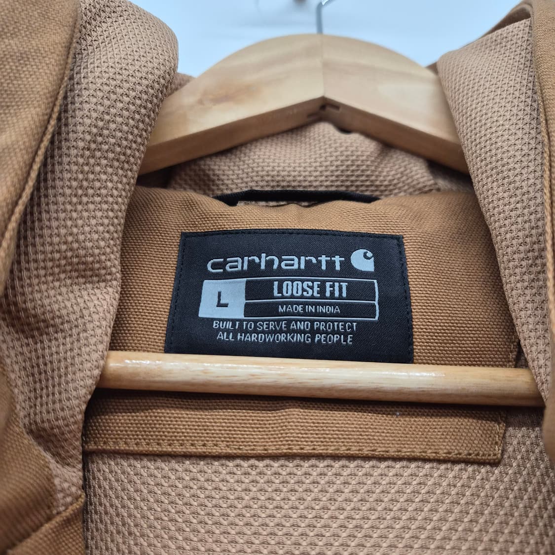 칼하트 액티브 자켓 브라운 컬러 남성 L 상품이미지4