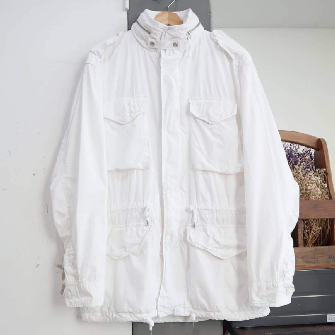 폴로 화이트 M65 필드자켓 상품이미지1
