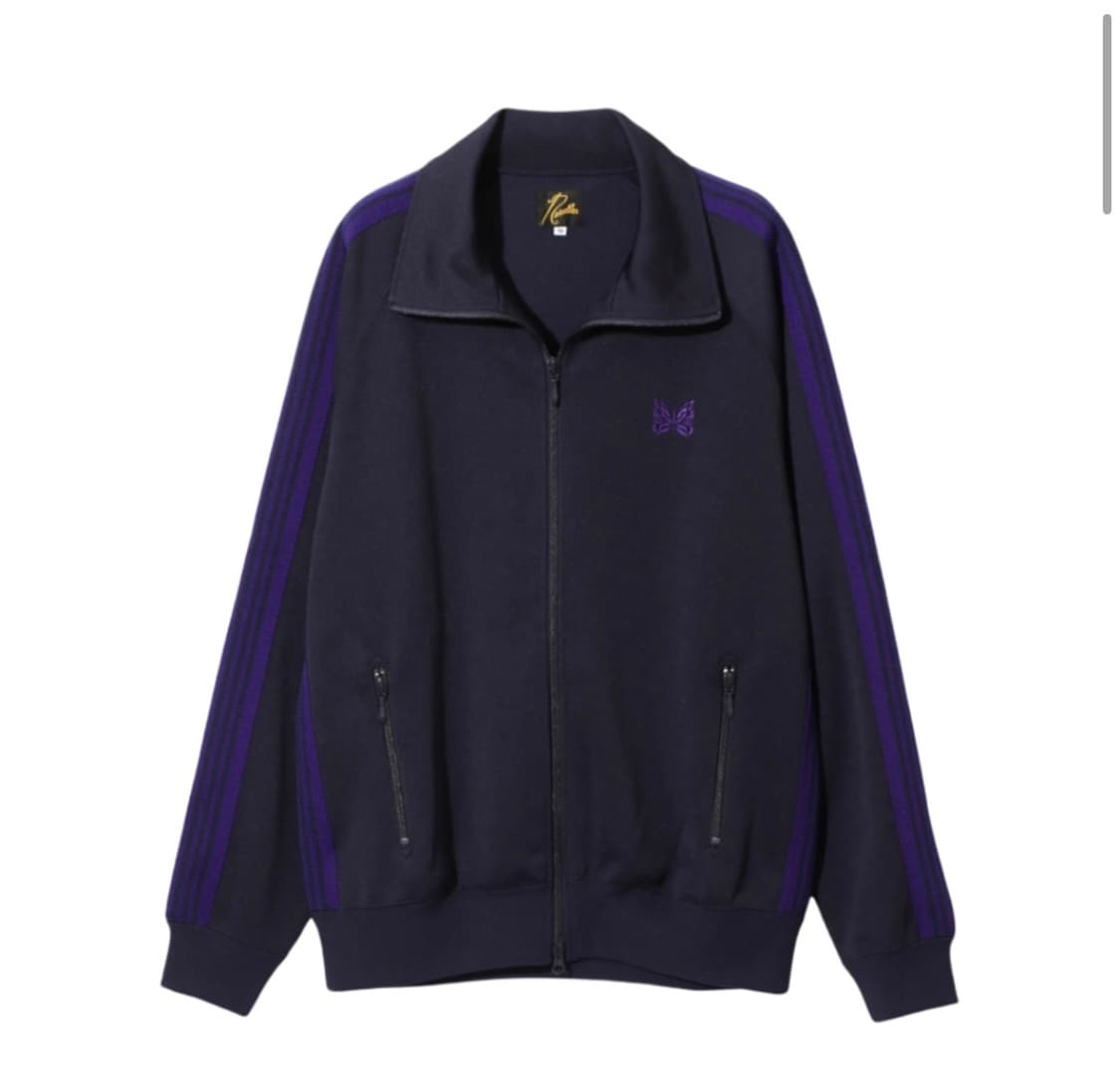 니들스 트랙 자켓 폴리 스무스 네이비 상품이미지1