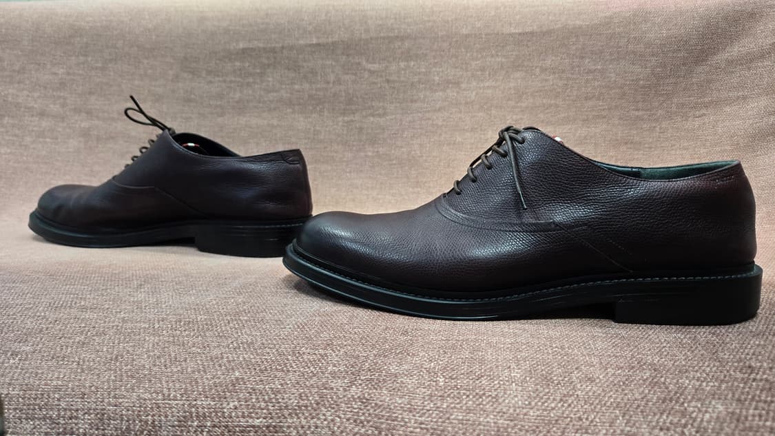 발리 275mm- 남성용 니옹 레더 슈즈 미드 브라운 상품이미지4