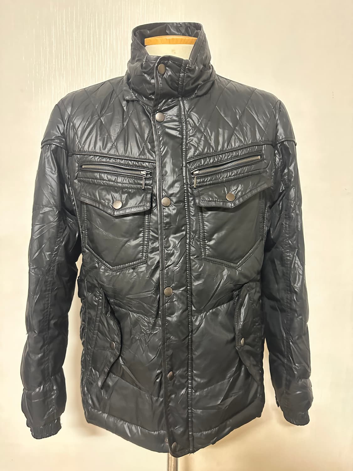 Japanese black down jacket 상품이미지1