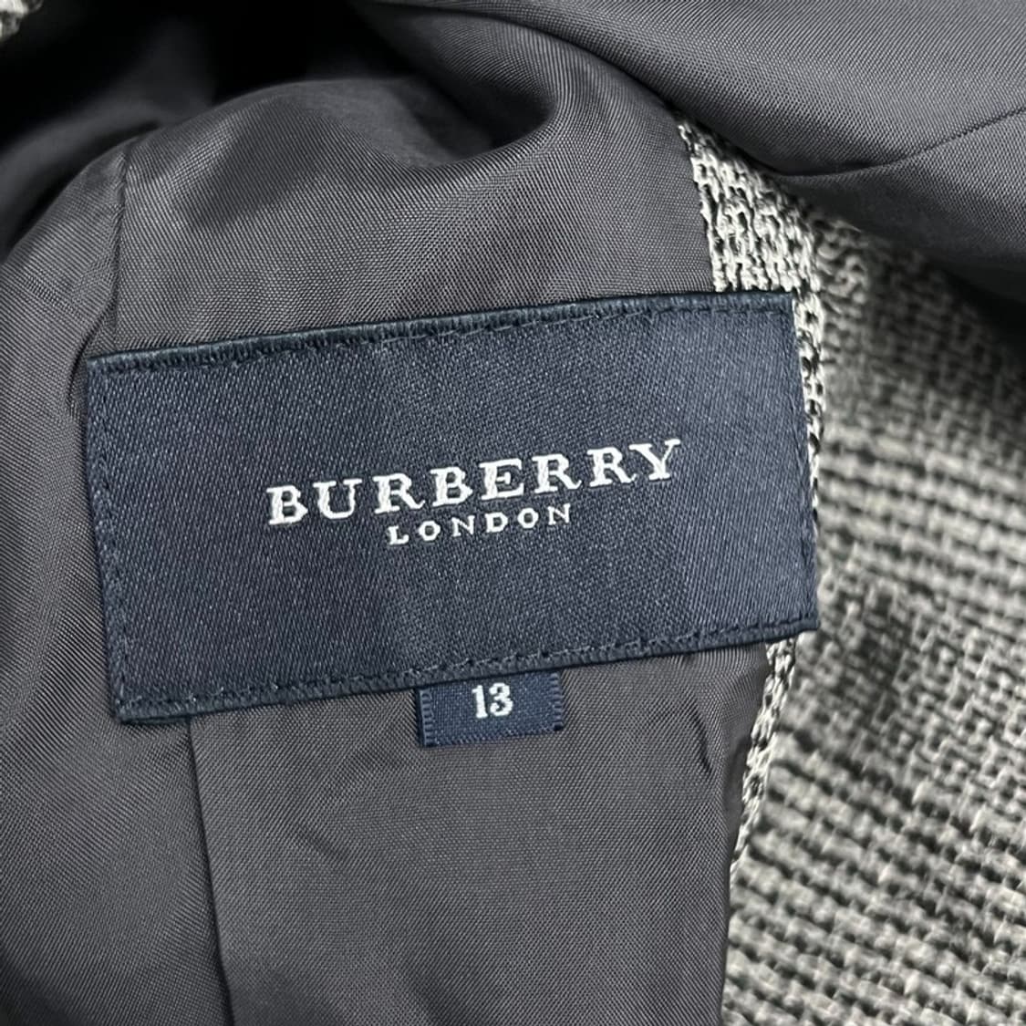 버버리 런던 체크 모직 블레이저 v0954 상품이미지5