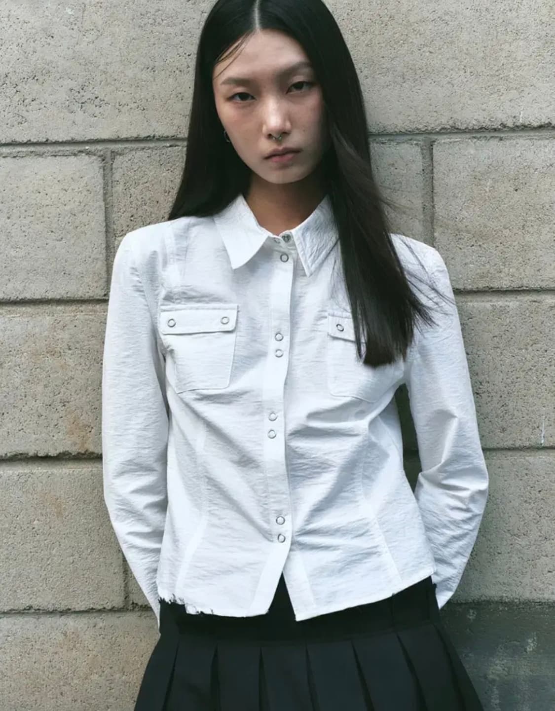 밀로우먼 워크 스냅 셔츠  상품이미지1