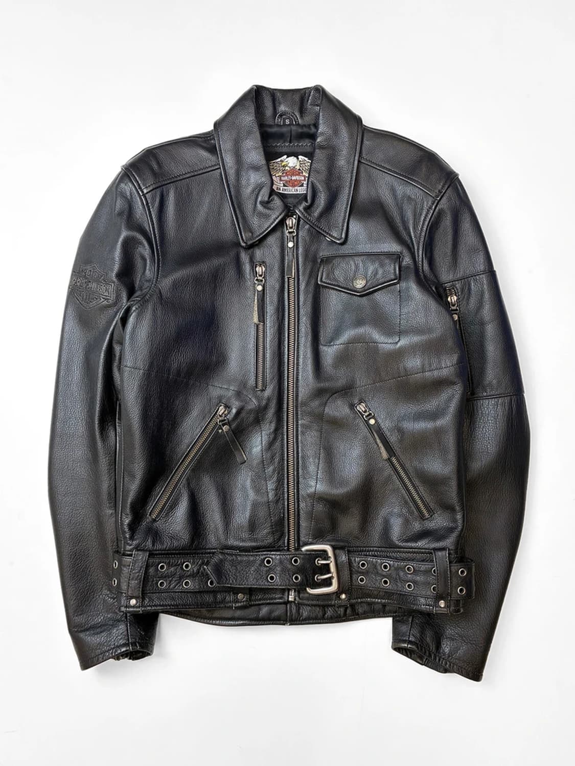 할리데이비슨 00s 오리지널 소가죽 라이더 자켓 PN5450 상품이미지3