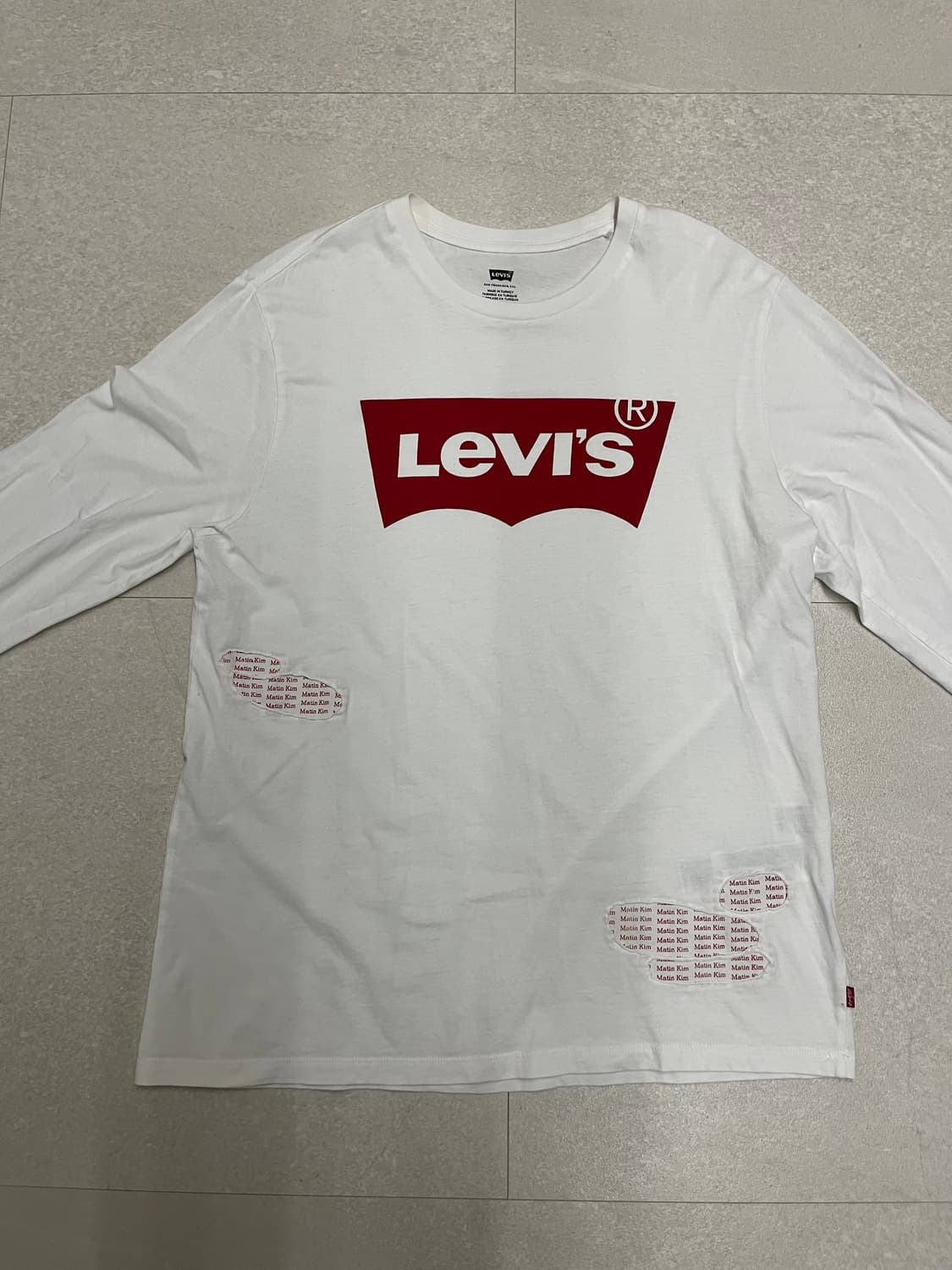 마뗑킴 X 리바이스 롱슬리브 상품이미지2