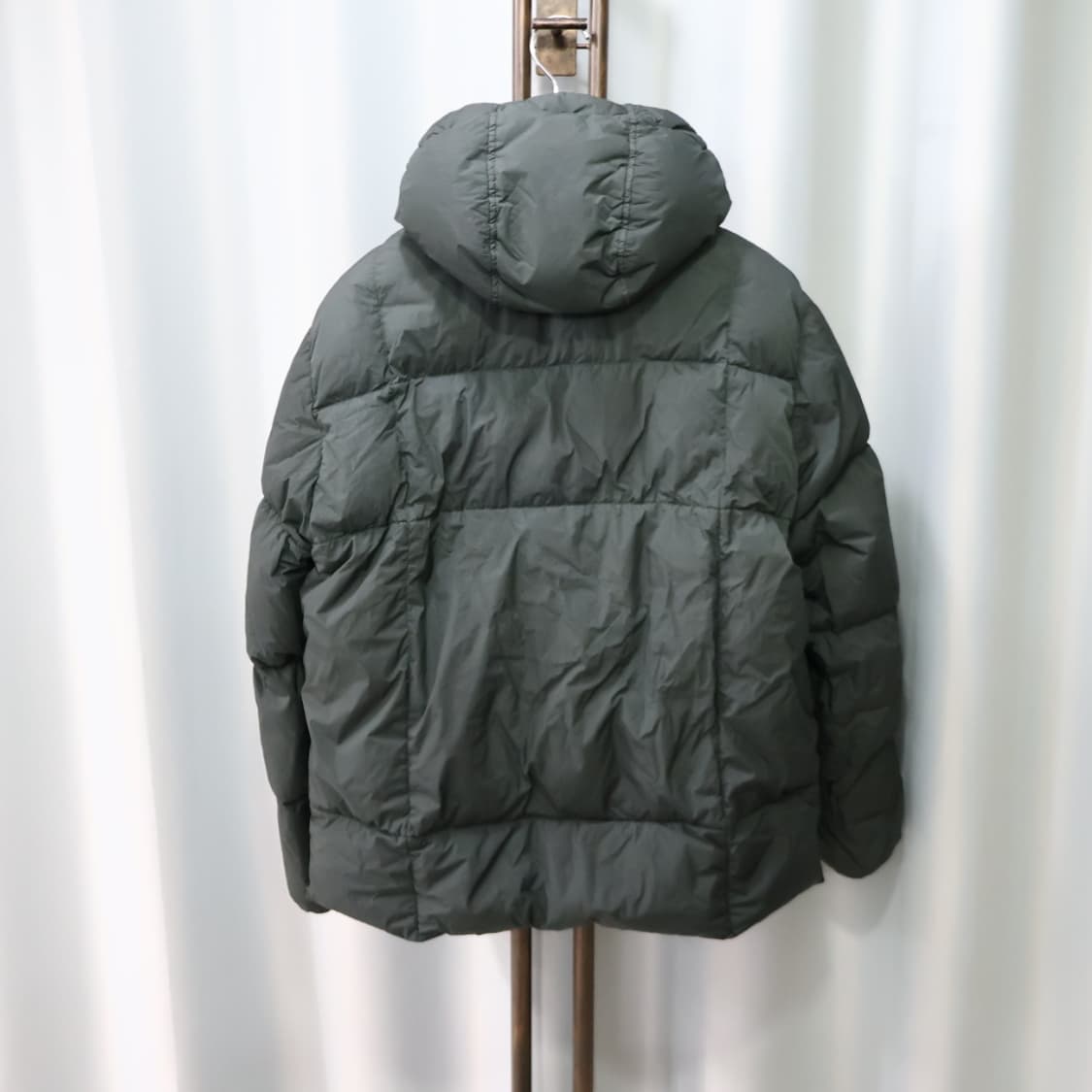 스톤아일랜드 크링클랩스 카키 패딩 점퍼 XL/105 상품이미지5