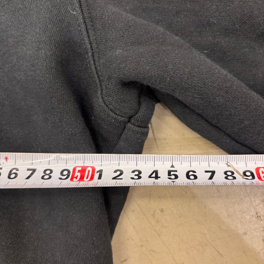 반스 빅로고 블랙 후드티 상품이미지5