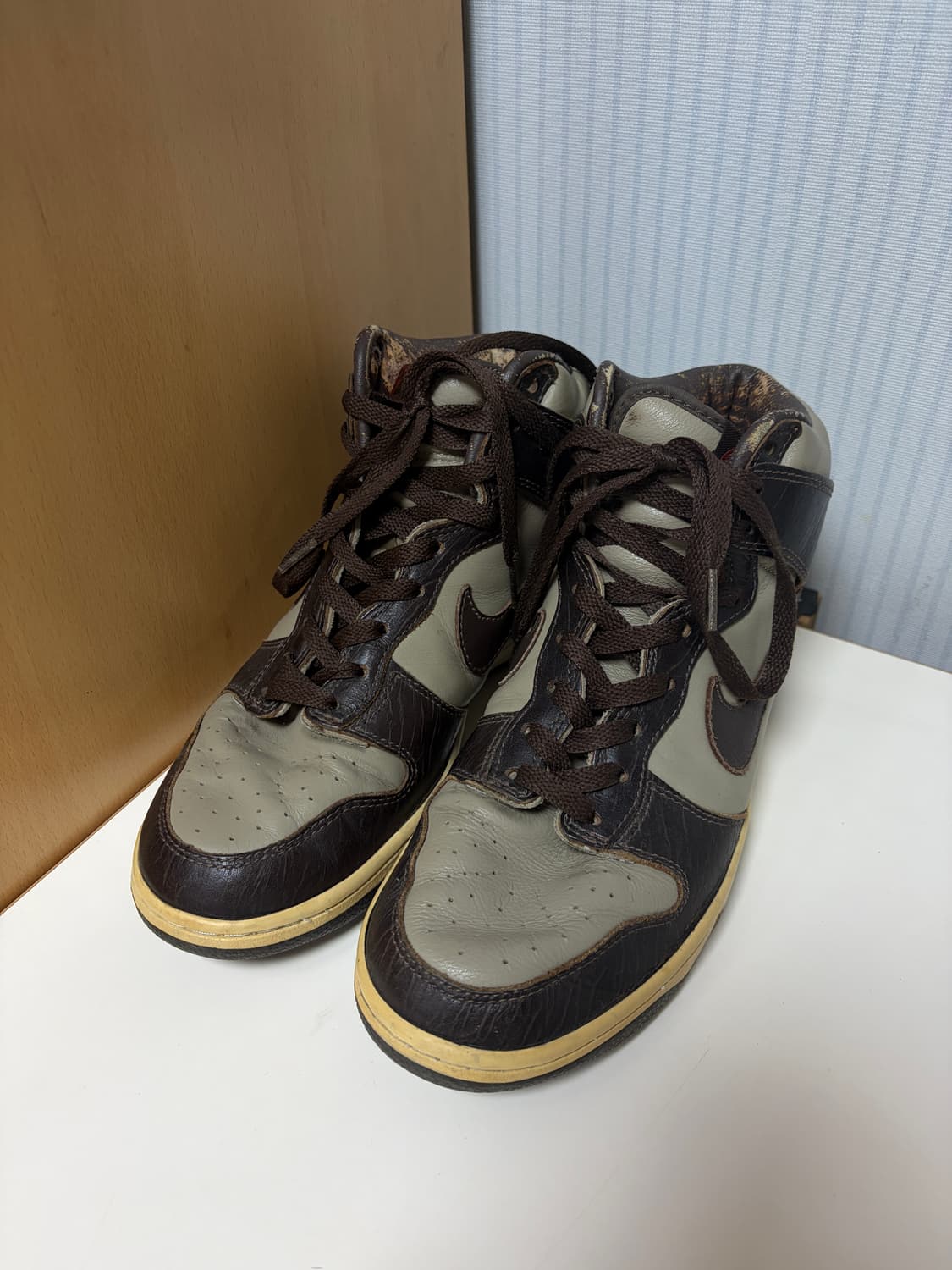 나이키 덩크하이 프리미엄 카키브라운 상품이미지3