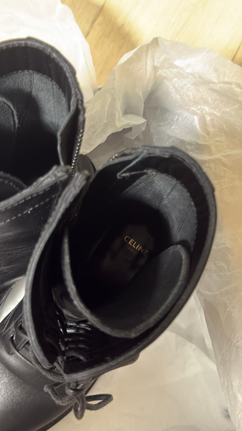 셀린느 메탈토 컴뱃부츠 40 상품이미지4