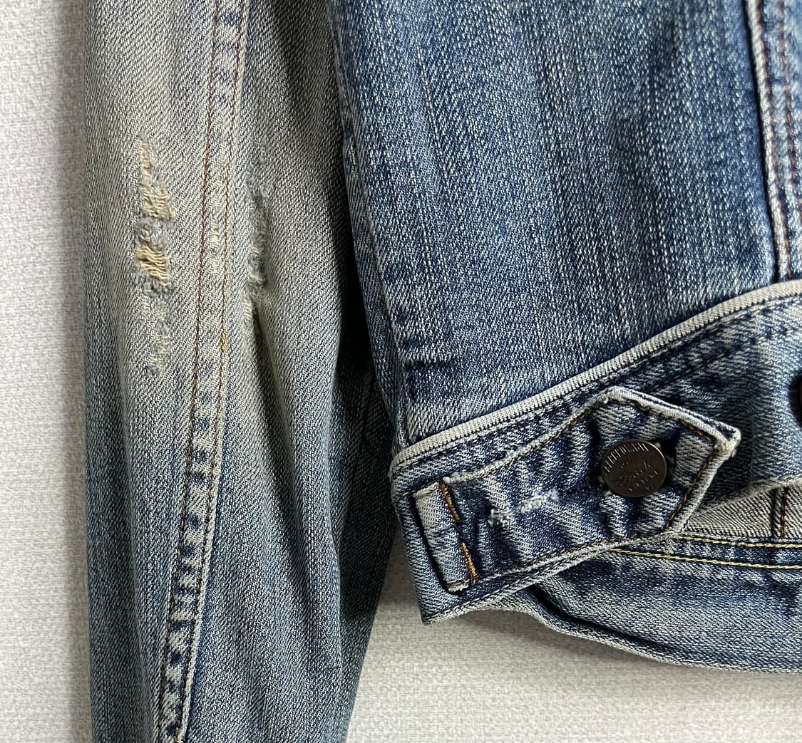 아베크롬비 Y2K 데님 청자켓 상품이미지6