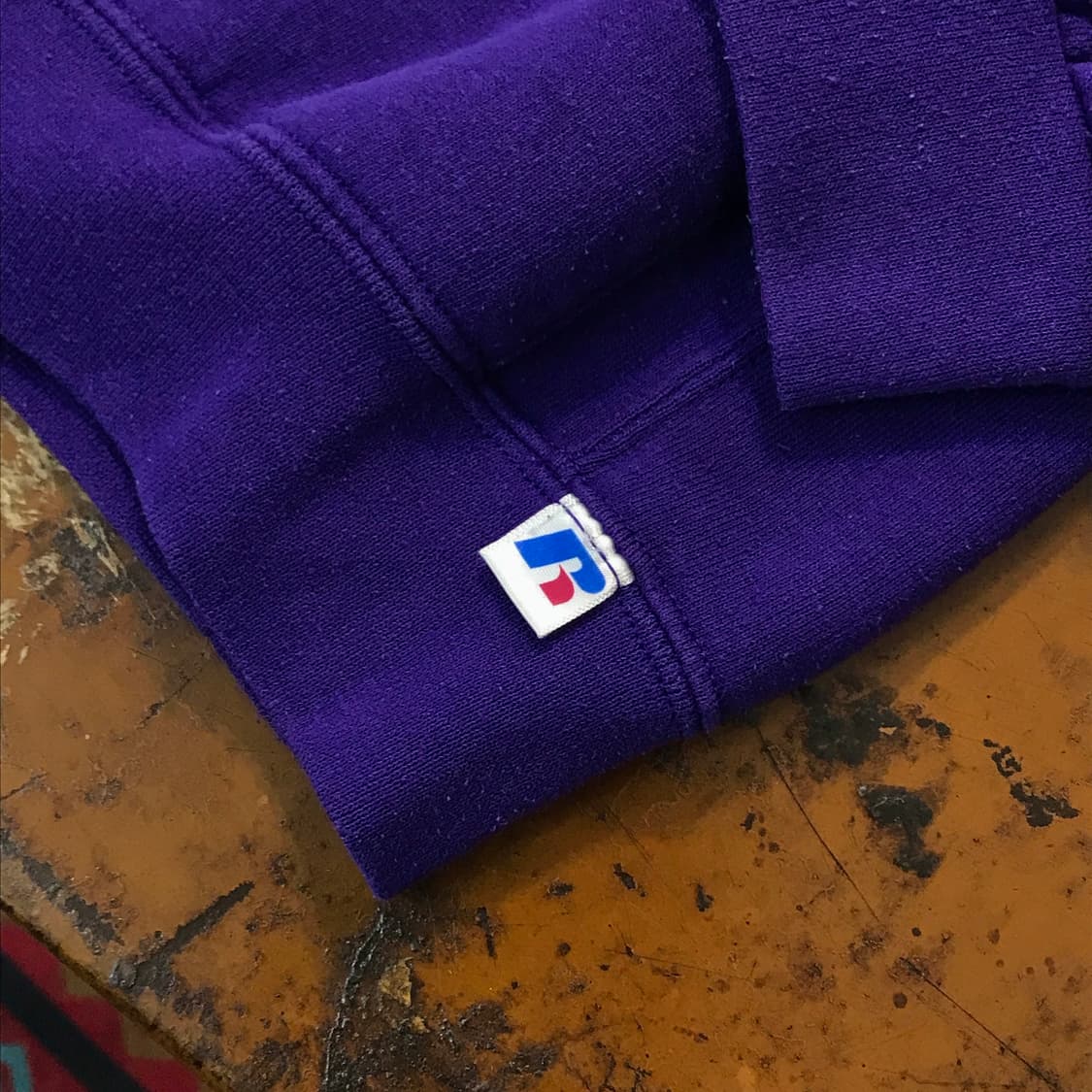 러셀 퍼플 시그니처 로고 기모 후디 남성 102 여성 프리사이즈 상품이미지5