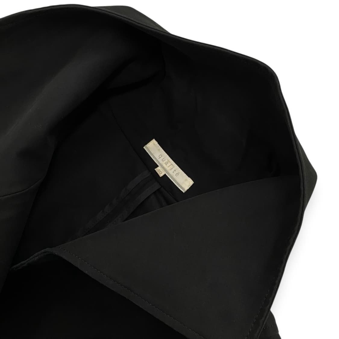 일본 빈티지 하이넥 트렌치 숏 코트 상품이미지4