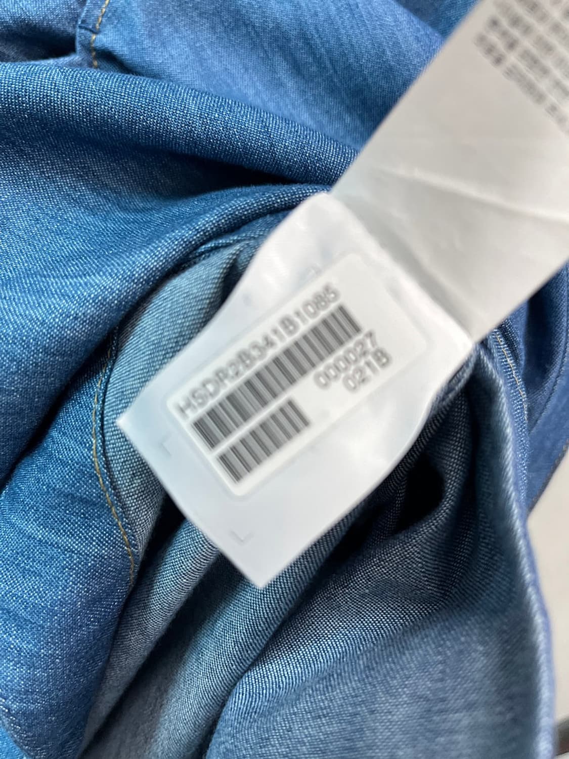 여) 헤지스 데님 원피스 상품이미지7