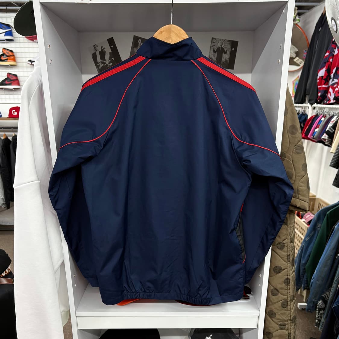 (M) 00s 아디다스 프랑스 바람막이 자켓 상품이미지3