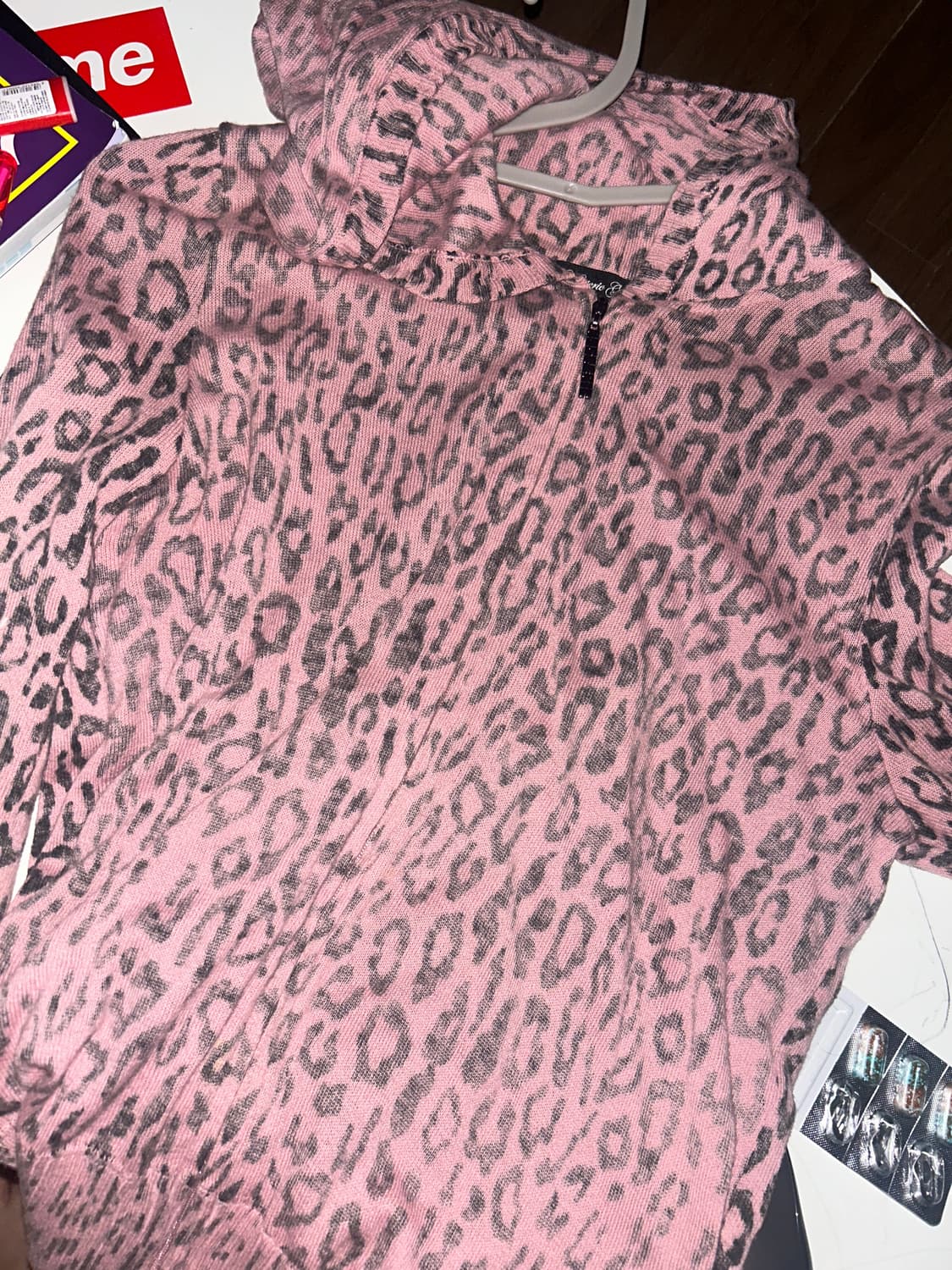 hysteric glamour leopard hoodie 상품이미지3