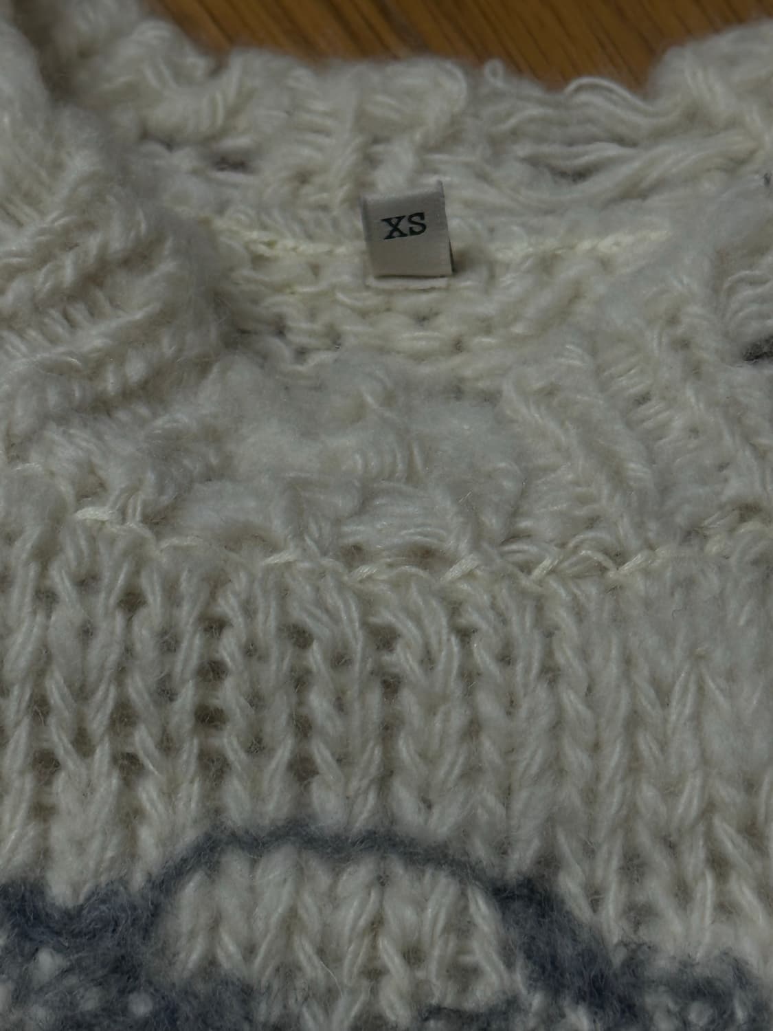 R13 distrssed knit sweater 니트 상품이미지5