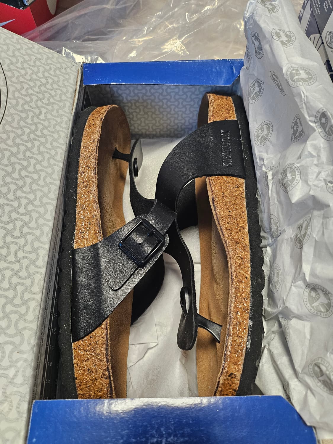 버켄스탁 Gizeh (기제) 블루 280 새상품 상품이미지4