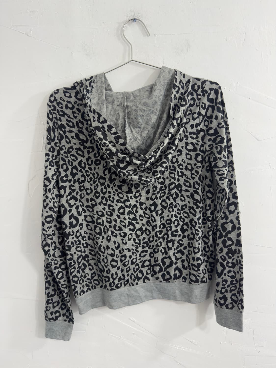 leopard hood zipup 상품이미지2