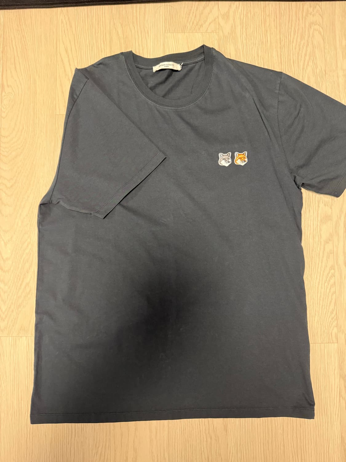 메종 키츠네 더블 폭스 헤드 패치 클래식 티셔츠 상품이미지1