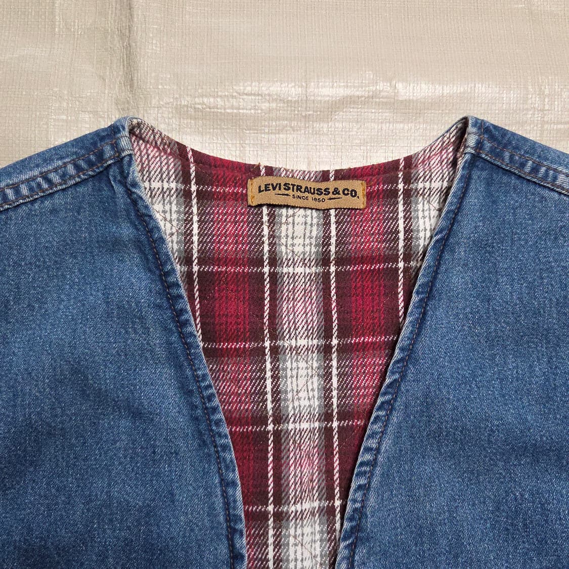 리바이스 리버시블 데님 베스트 상품이미지3