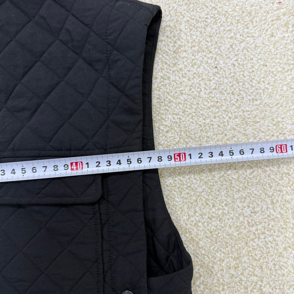 [M] 자라 여성 퀄팅 버튼 패딩조끼 1226T1 상품이미지6