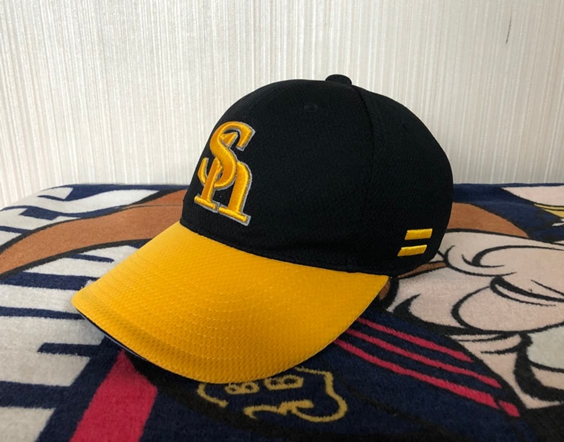 NPB 마제스틱 후쿠오카 소프트뱅크호크스 게임모자/캡 F (57-61) 상품이미지2