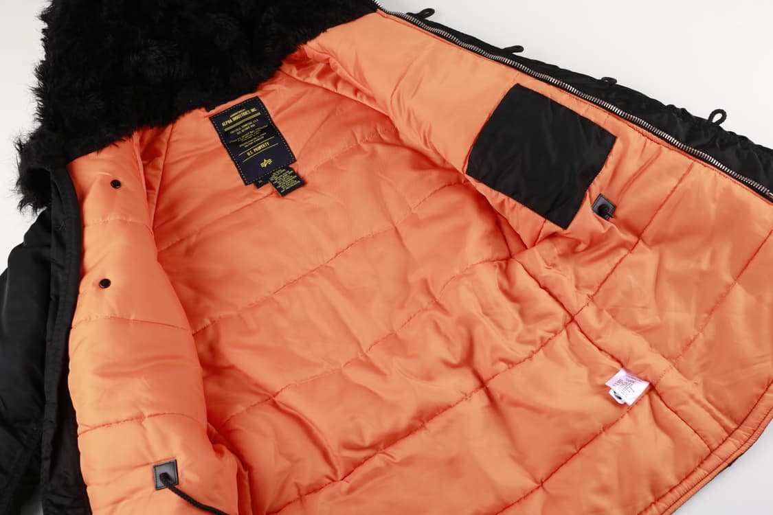 [XS] 알파 인더스트리 N-3B 플라이트 자켓 상품이미지6