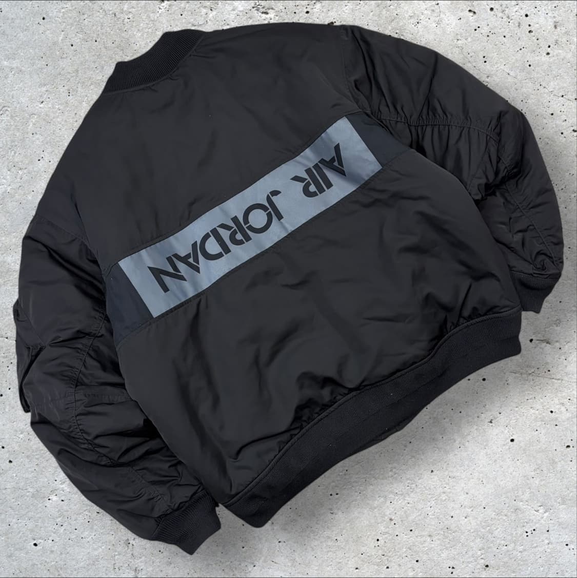 [2XL] 조던 블랙 봄버 자켓 AIR JORDAN B558 상품이미지2