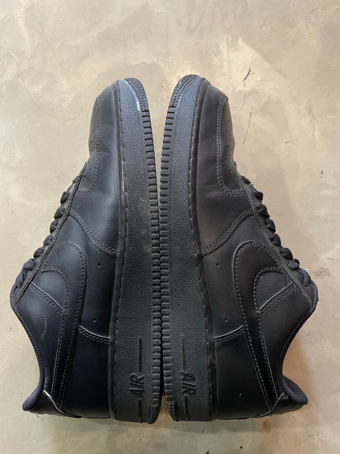 나이키 에어포스1 블랙 270 상품이미지5