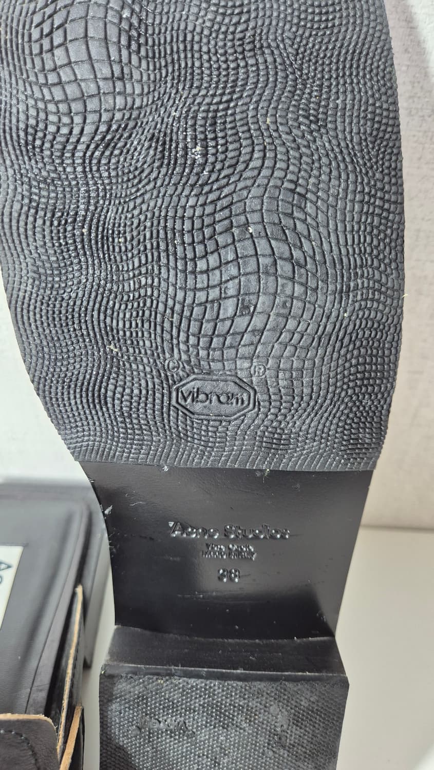 정품 아크네스튜디오 가죽 슬리퍼 상품이미지6