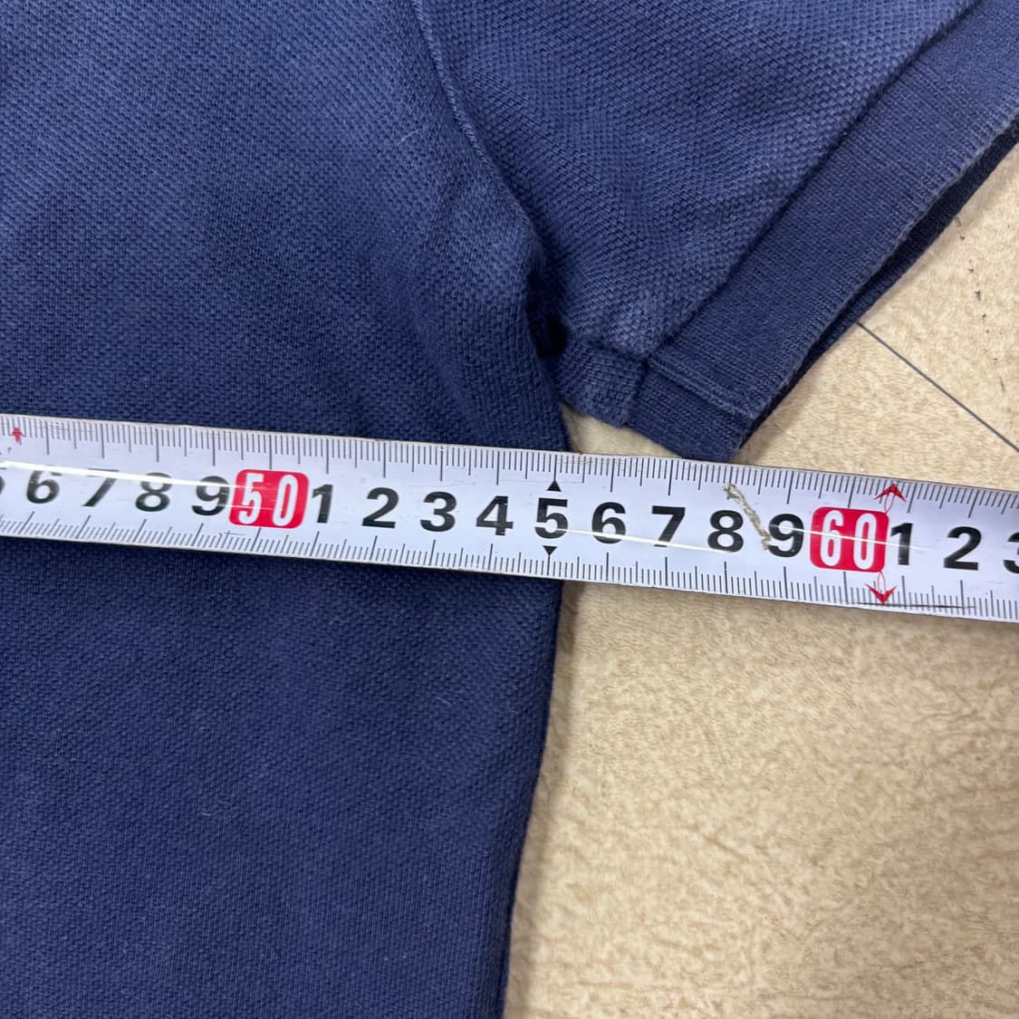 폴로 랄프로렌 레드 포니 네이비 카라티셔츠 상품이미지6