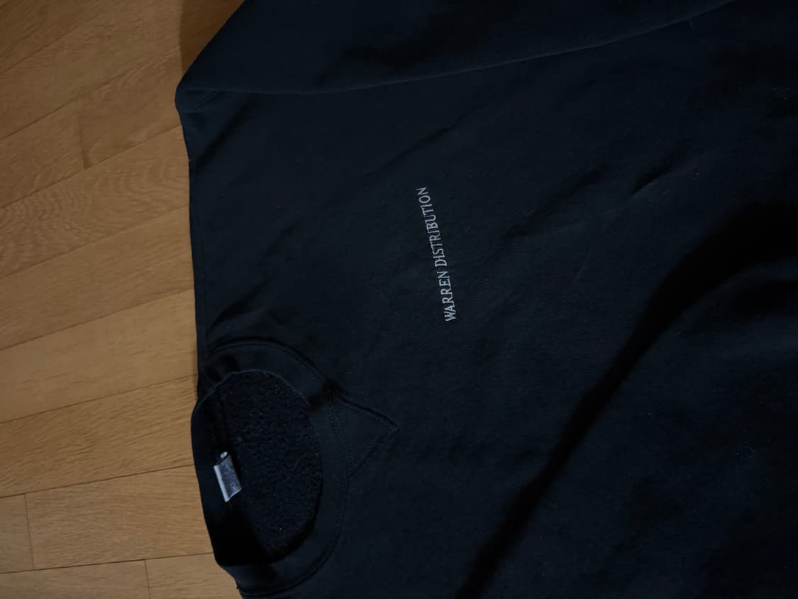 러셀(russell) 빈티지 맨투맨 블랙 상품이미지2