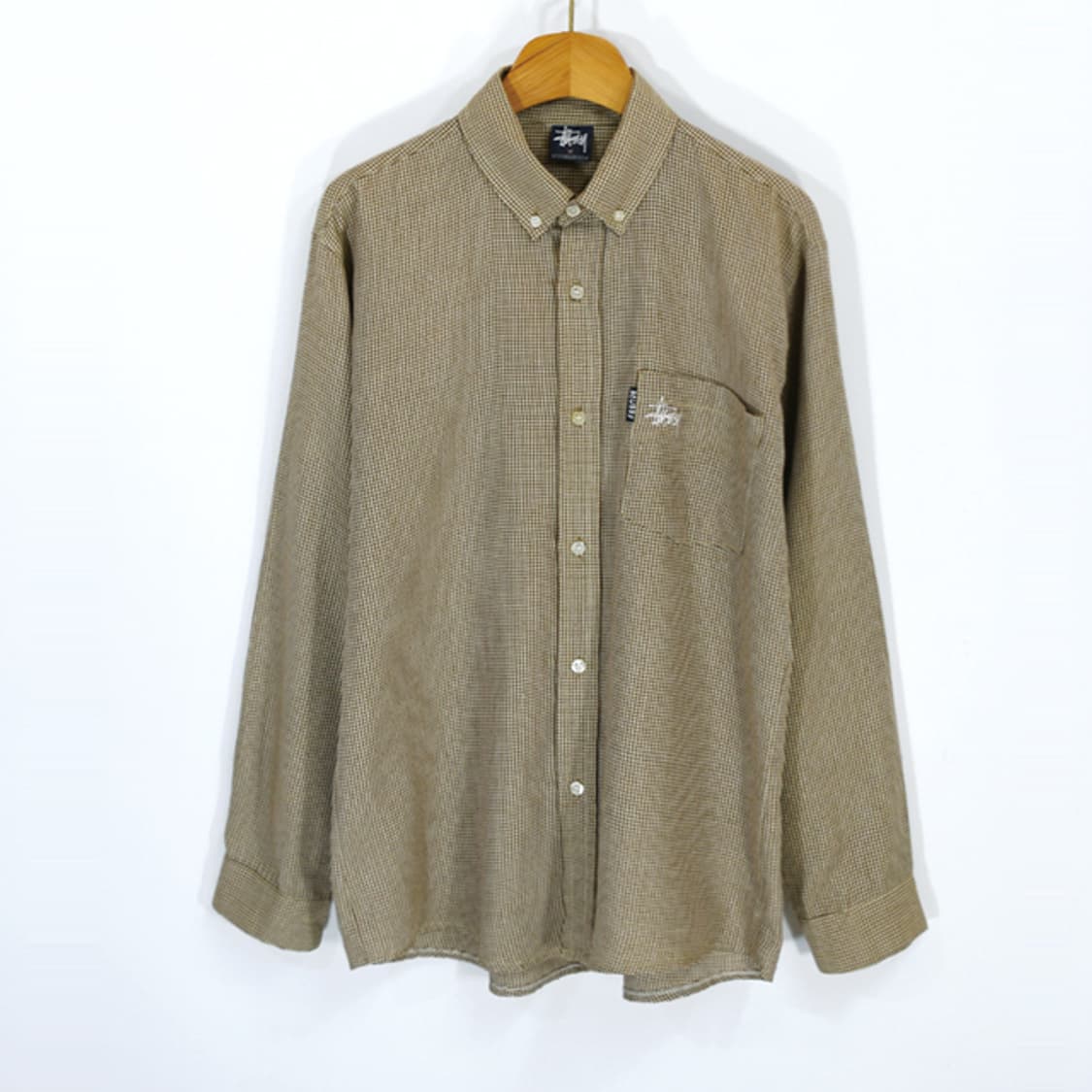 90s stussy 빈티지체크셔츠 상품이미지1