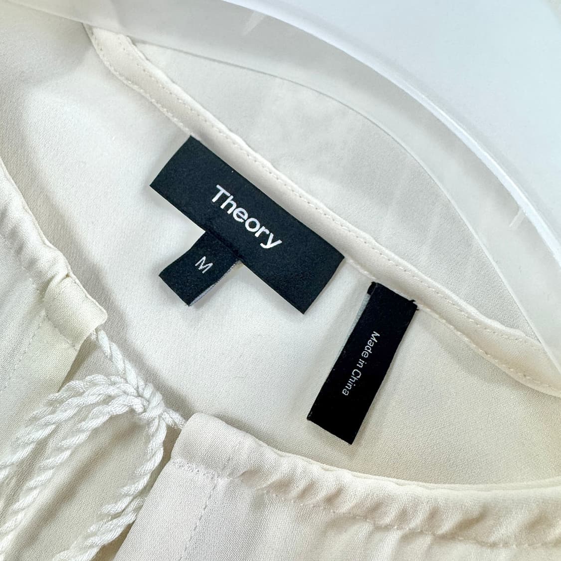 띠어리 실크 벨 커프 블라우스 상품이미지3