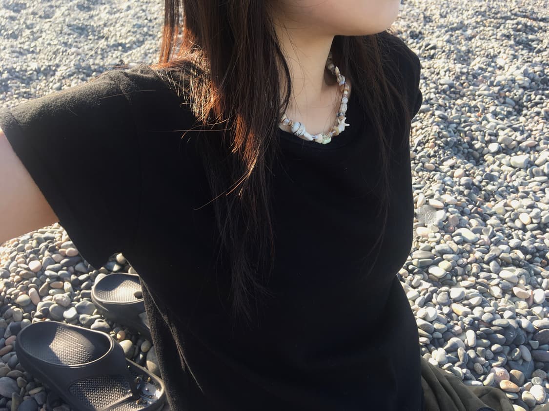 sand shells necklace 𓂃◌𓈒𓐍𓇼 𓂂 𓈒𓏸 상품이미지4