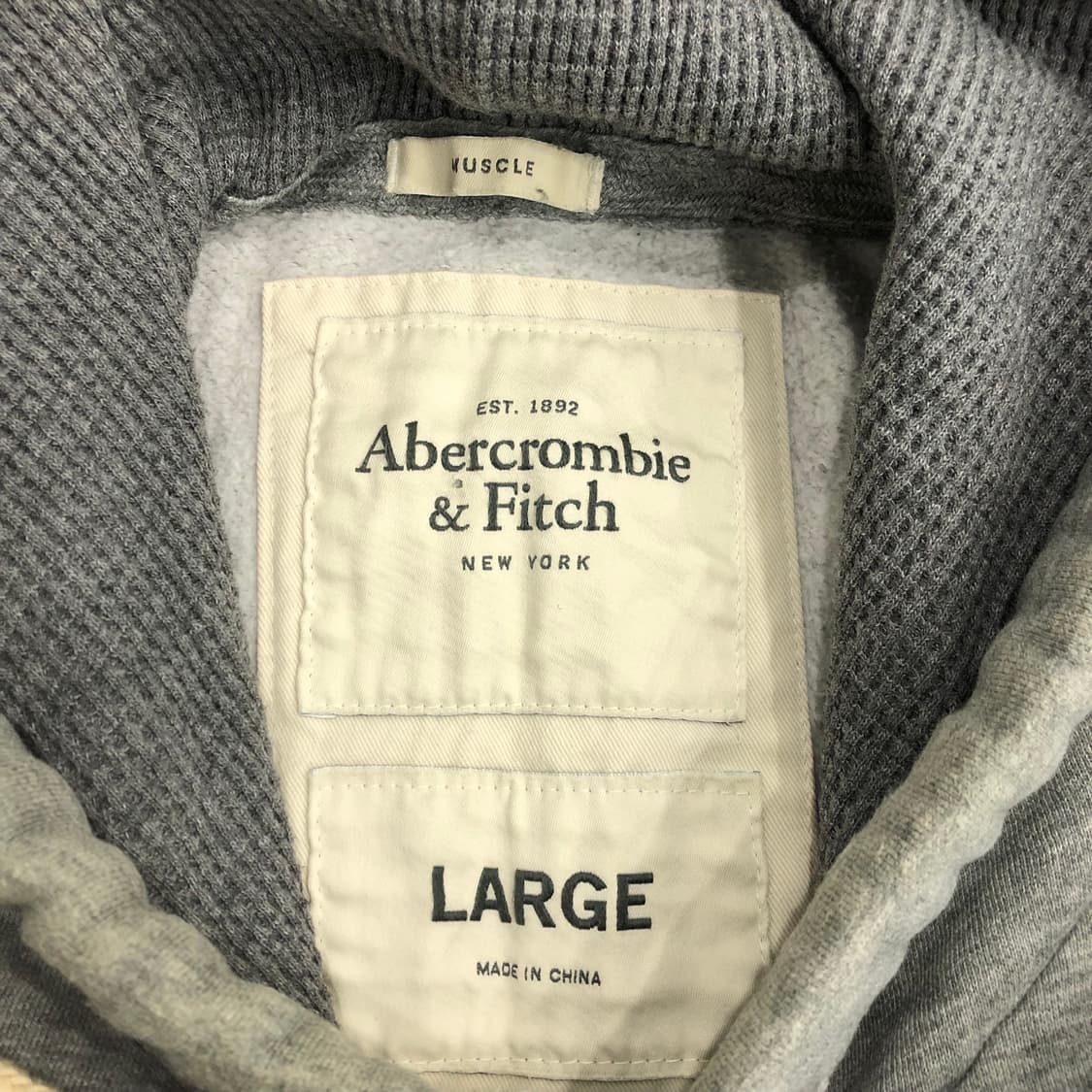 아베크롬비 로고 후드티 상품이미지4