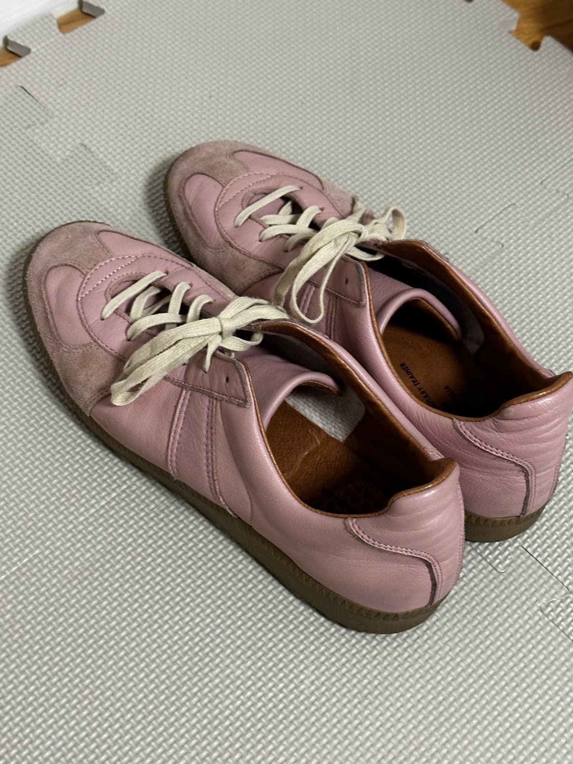 리프로덕션 오브 파운드 라이트 핑크 275 독일군 스니커즈 리오파 상품이미지2