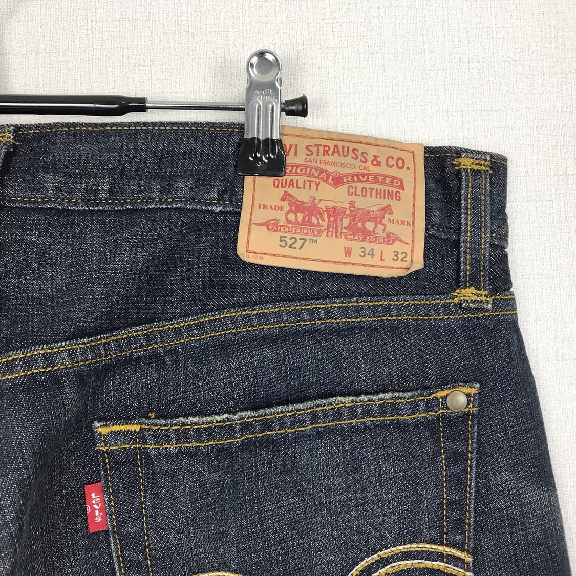 리바이스 levi's 527 로우 부츠컷 데님 청바지 남성34 상품이미지7
