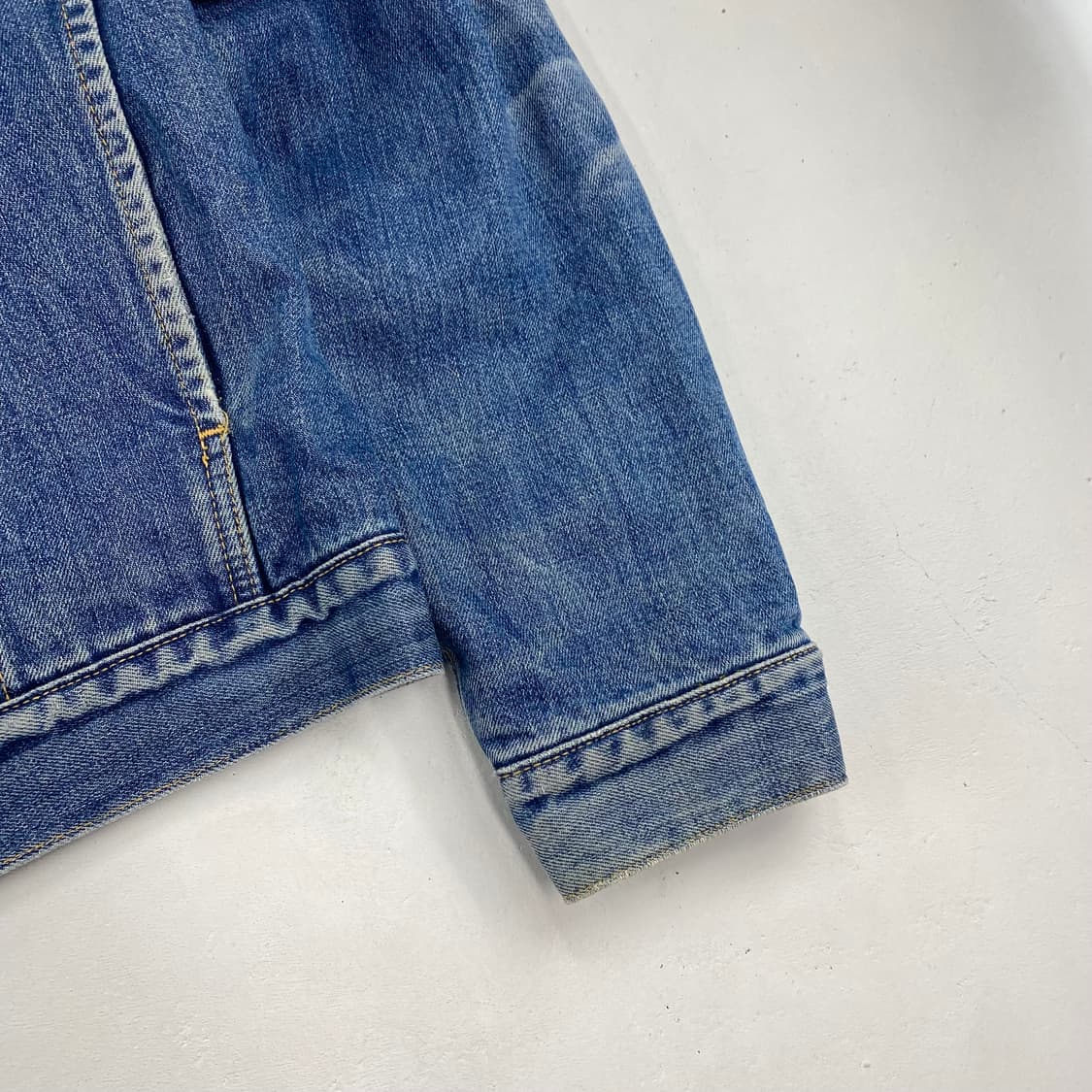 리바이스 00s 레드 탭 양털 데님 트러커 자켓 (105) 상품이미지7