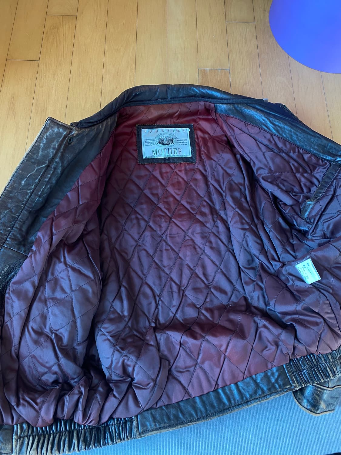 페인팅 커스텀 램스킨 가죽자켓 상품이미지4