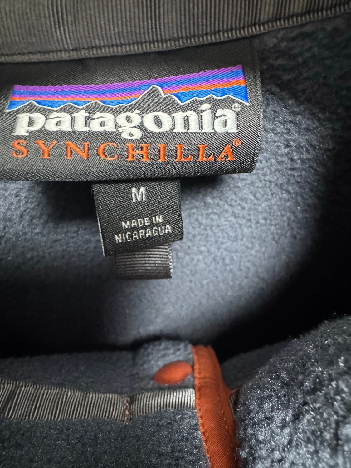 [M] 파타고니아 신칠라 풀오버 스몰더 블루 상품이미지3